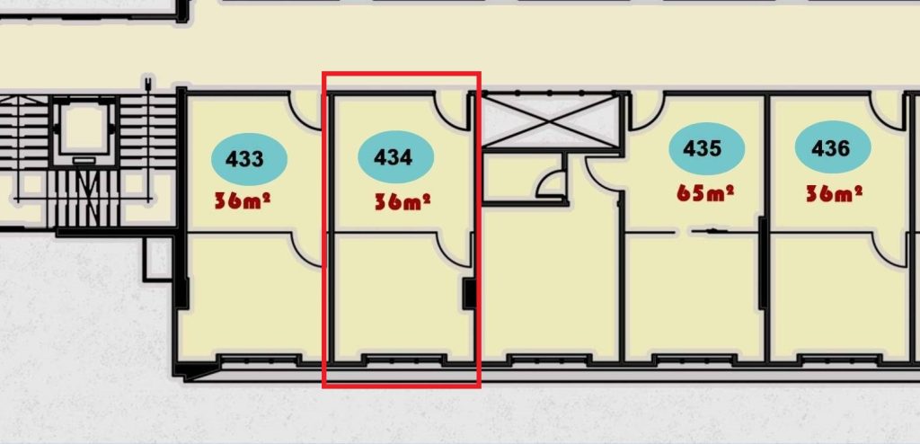 وحدة 434 في مجمع ONE MALL معروضة للبيع من قبل العربي للتطوير العقاري