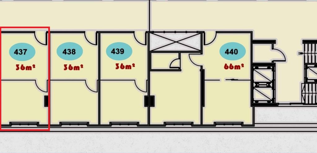 وحدة 437 في ONE MALL معروضة للبيع من العربي للتطوير العقاري