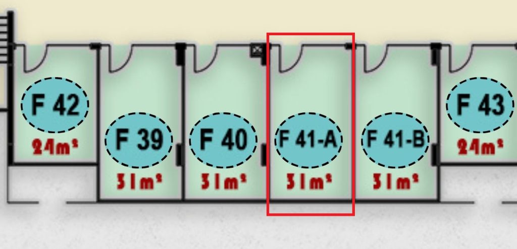 وحدة F 41 - A - الدور الأول - ONE MALL