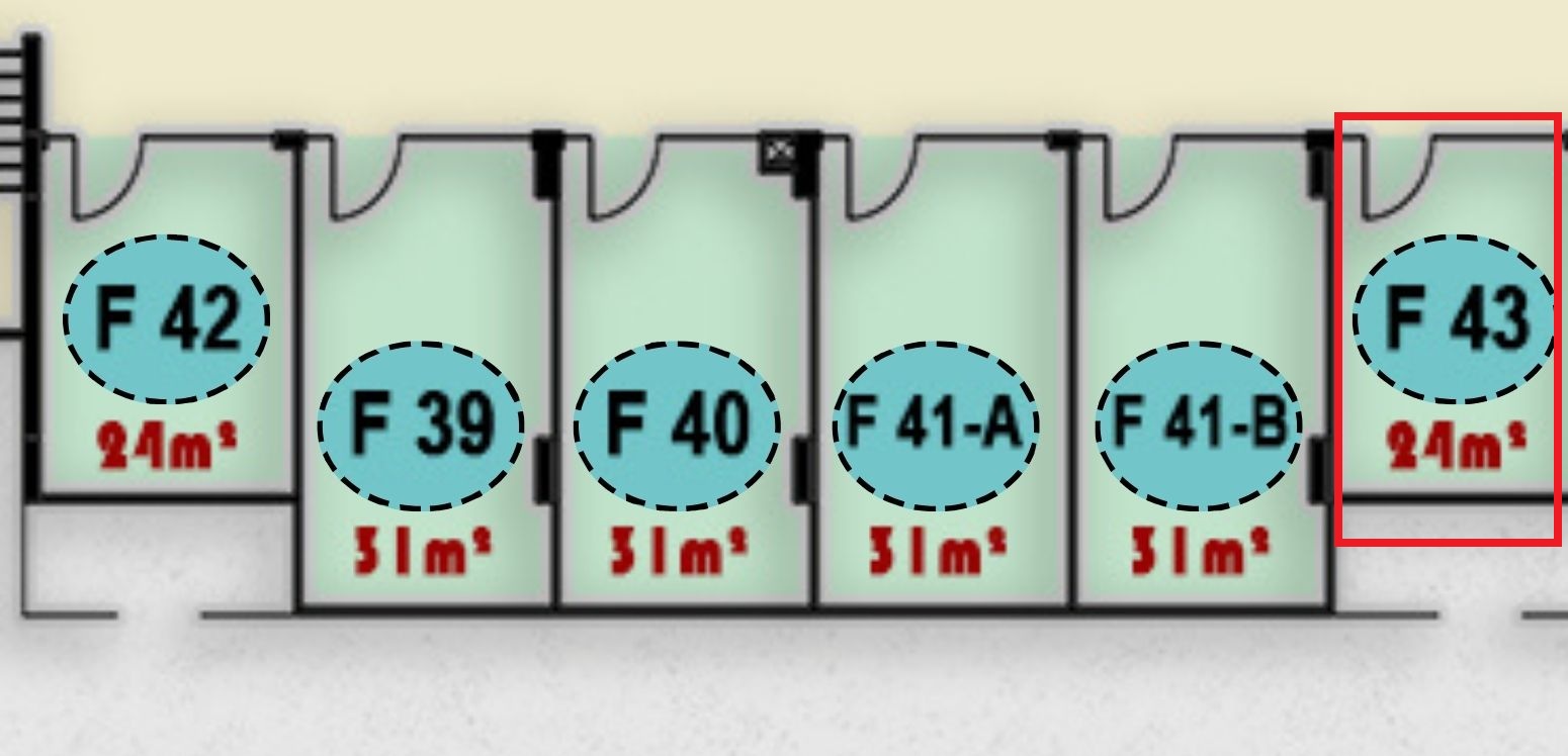 وحدة F 43 - الدور الأول - ONE MALL