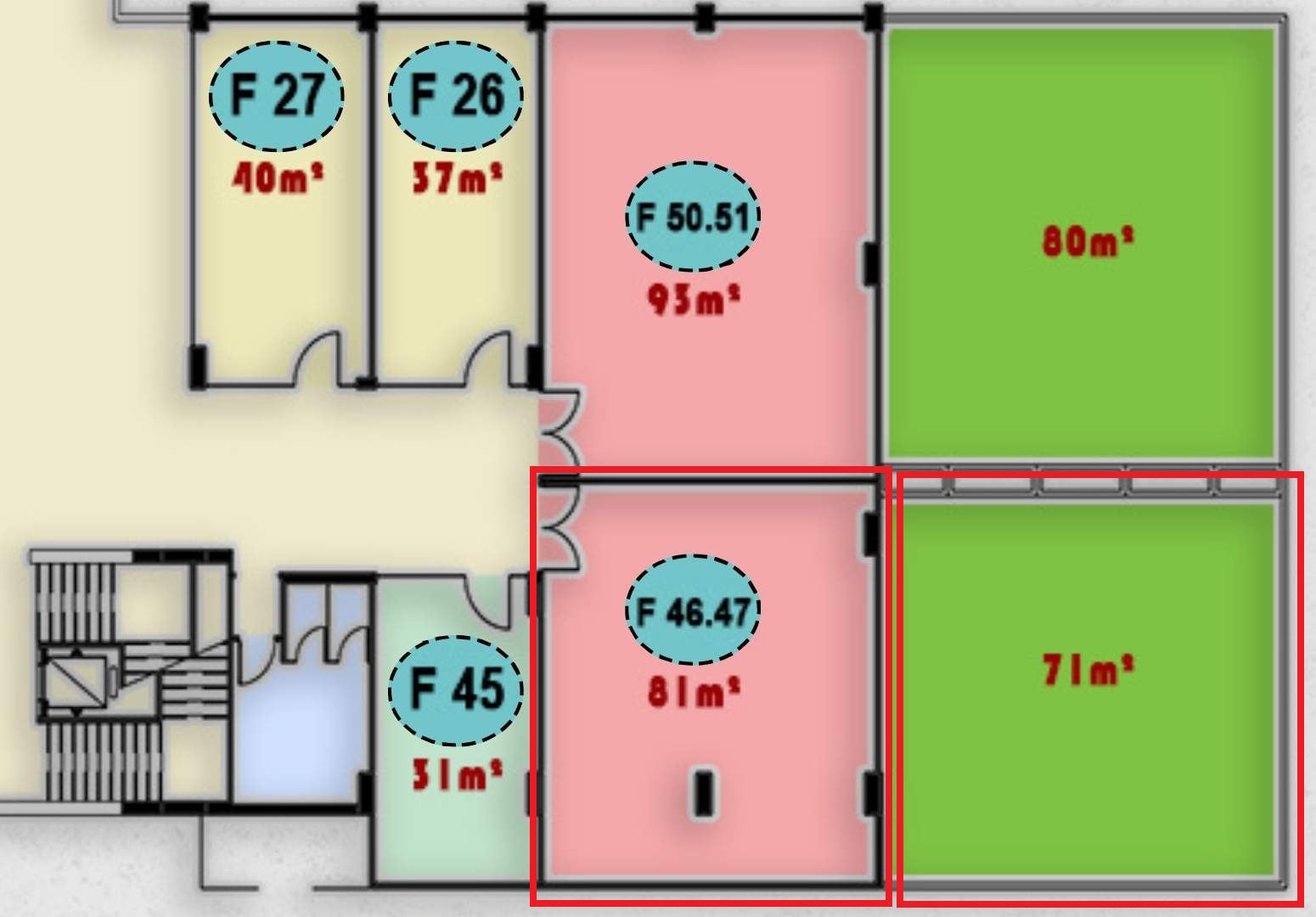 وحدة F 46,47 - الدور الأول - ONE MALL