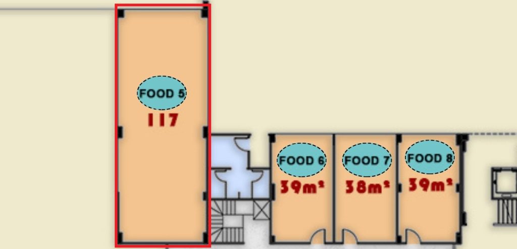 وحدة تجارية Food 5 - ONE MALL الشروق -العربي للتطوير العقاري